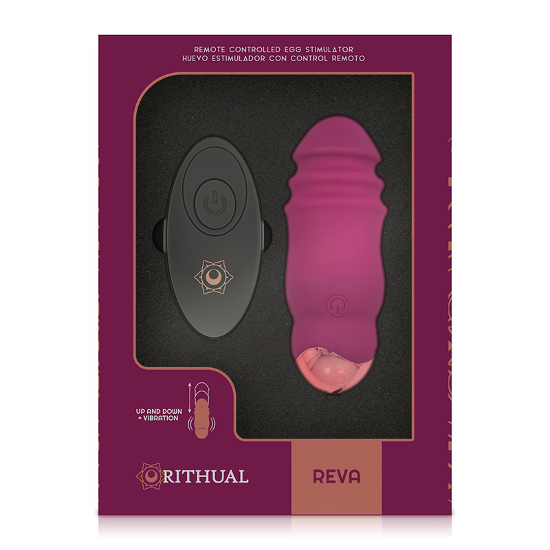 RITHUAL - REVA HUEVO CONTROL REMOTO SISTEMA UPandDOWN VIBRACIÓN