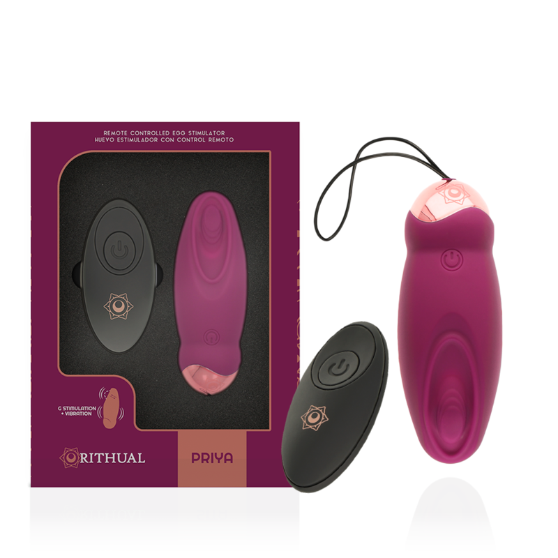 RITHUAL - PRIYA HUEVO CONTROL REMOTO G-SPOT VIBRACIÓN