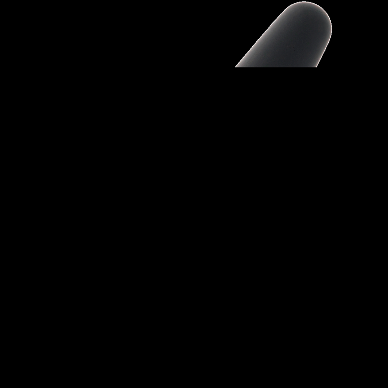 INTENSE - ANAL PLUG PIPO L SILICONE NEGRO 13 CM