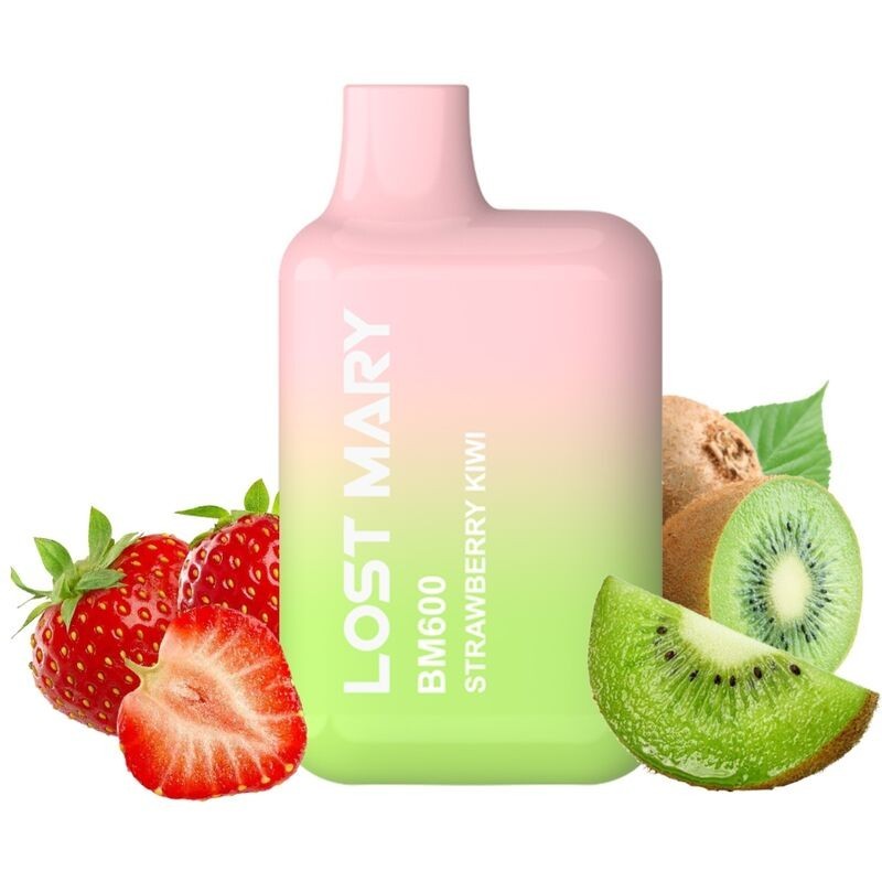 LOST MARY - BM600 VAPER NICOTINA 2 DESECHABLE SABOR FRESA KIWI