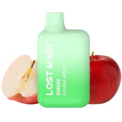LOST MARY - BM600 VAPER NICOTINA 2 DESECHABLE SABOR DOBLE MANZANA
