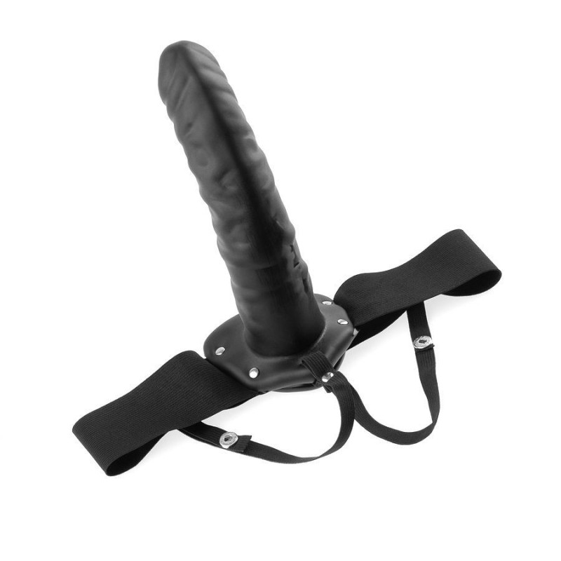 FETISH FANTASY SERIES - ARNÉS HUECO 19 CM NEGRO