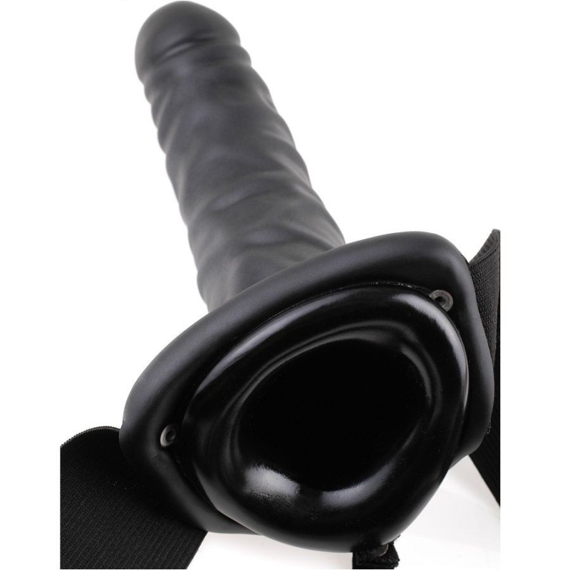 FETISH FANTASY SERIES - ARNÉS HUECO 19 CM NEGRO