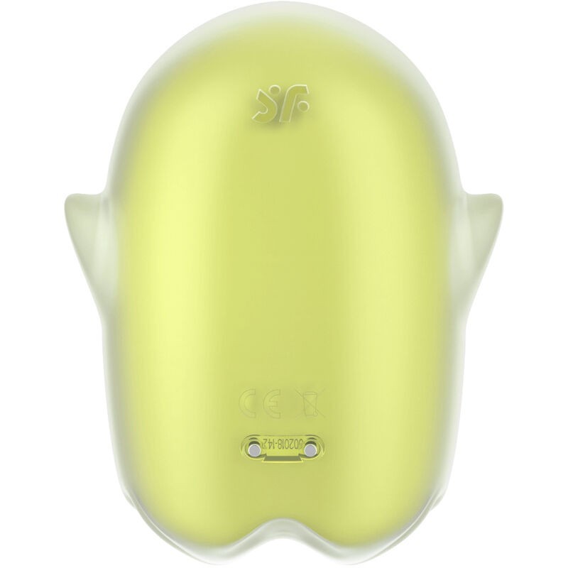 SATISFYER - GLOWING GHOST AIR PULSE and VIBRADOR AMARILLO