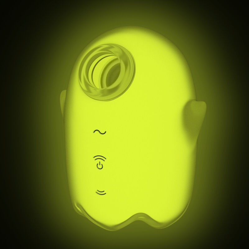 SATISFYER - GLOWING GHOST AIR PULSE and VIBRADOR AMARILLO